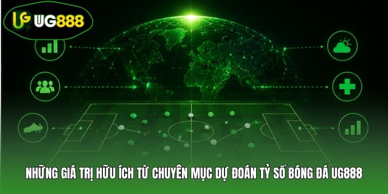 Những giá trị hữu ích từ chuyên mục dự đoán tỷ số bóng đá UG888 Những giá trị hữu ích từ chuyên mục dự đoán tỷ số bóng đá UG888
