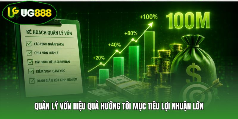 Quản lý vốn hiệu quả hướng tới mục tiêu lợi nhuận lớn Quản lý vốn hiệu quả hướng tới mục tiêu lợi nhuận lớn
